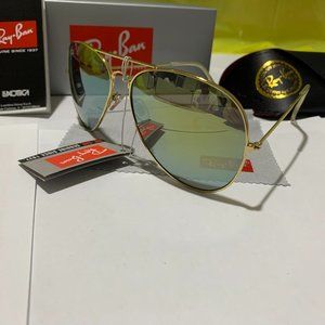 N25 Ray-Ban 3026 AVIATOR Collection Sunglasses 62mm